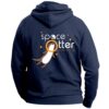 Felpa con cappuccio Unisex Space Otter - immagine 2
