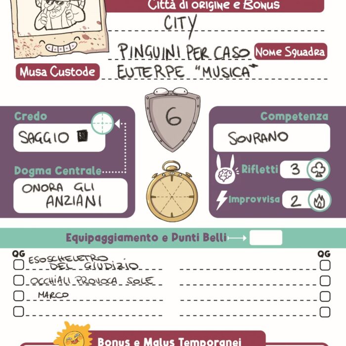 DecKarnage - Scheda del personaggio