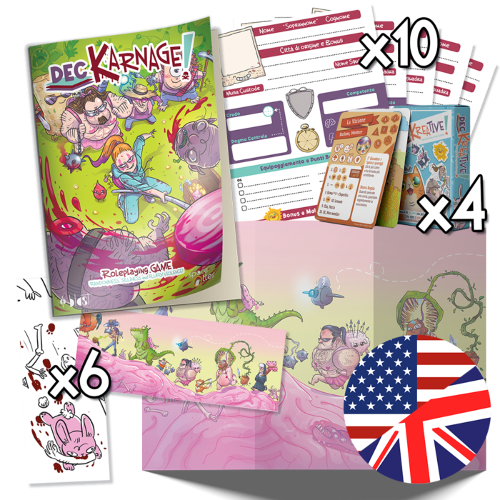 DecKarnage RPG Raiders' Party English