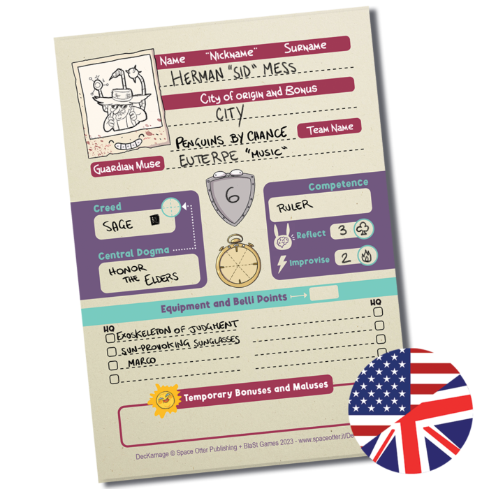 DecKarnage - Character Sheet English