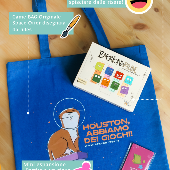 Bundle gioco da tavolo Emozionarium che comprende gioco borsa ed espansione del gioco